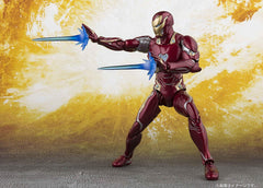 S.H. Figuarts Avengers Iron Man Mark 50 (Avengers: Infinity War), Approx. 6.1 inches (155 mm), PVC ABS Pre-painted Action Figure