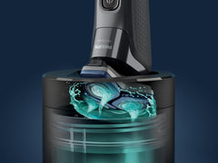 Philips QCP10/01 Quick Clean Pod Cleaning Machine for Electric Shaver S5000 S7000 S9000 with 1 Cartridge (About 3 Months Worth)