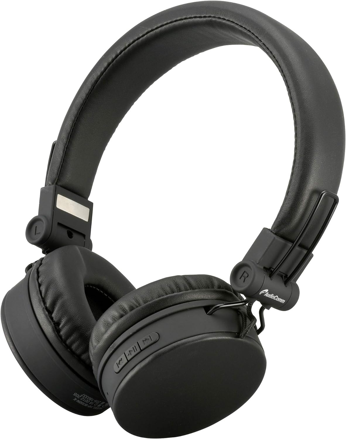 Ohm Electric AudioComm Wireless Headphones Black HP-W300N-K 03-2862 OHM