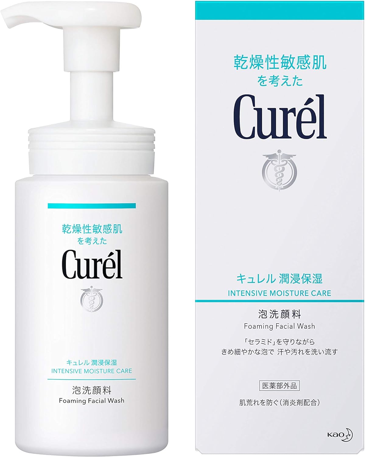 Curél Foaming Wash, 5.1 Fl Oz (150 ml)