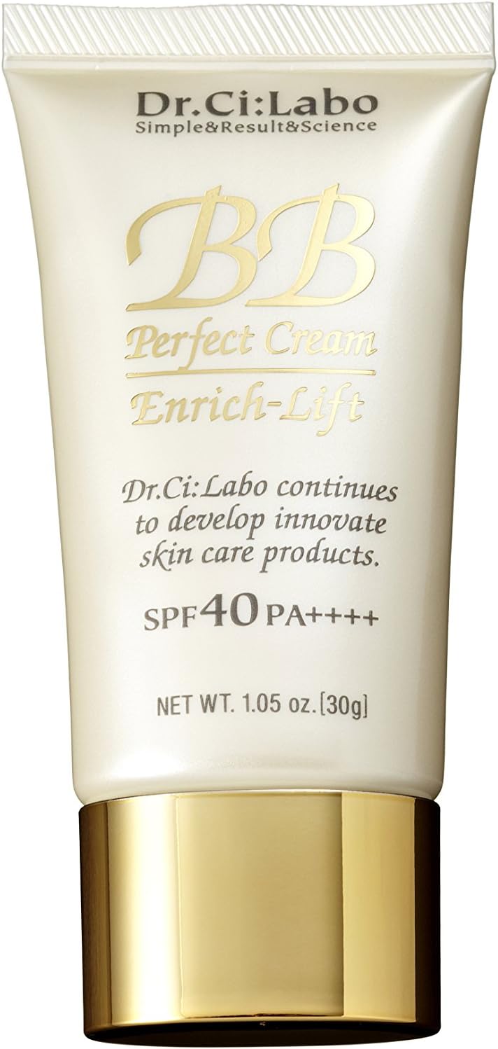 Dr. Ci:Labo BB Perfect Cream Enrich-Lift 1.1 oz (30 g) Skin Firming BB Cream Multifunctional Foundation