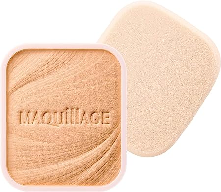 MAQUILLAGE Dramatic Powdery EX Foundation (Refill), Unscented, Pink Ochre 10, Slightly Lighter Than Red, 0.3 oz (9.3 g), Launched 2021