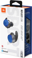 JBL REFLECT FLOW Fully Wireless Earphones, Approx. 10 Hours of Continuous Playback, IPX7 Waterproof, Bluetooth Compatible, Talk-Through Function, Blue