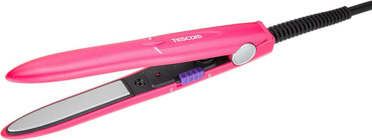 TESCOM Hair Iron straight   curl 2WAY Styleup mini ピンク THS10-P