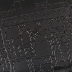 (comme Des Garcons) Comme Des Garcons WALLET sa2100el embossed Logo Black parallel import goods