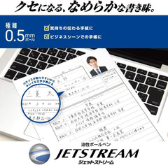 Mitsubishi Pencil Multifunction Pen Jetstream 4 10.5 Navy easy to write about MSXE510005.9