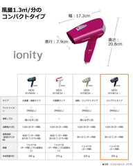 Panasonic EH-NE1A-VP Hair Dryer Ionity Vivid Pink