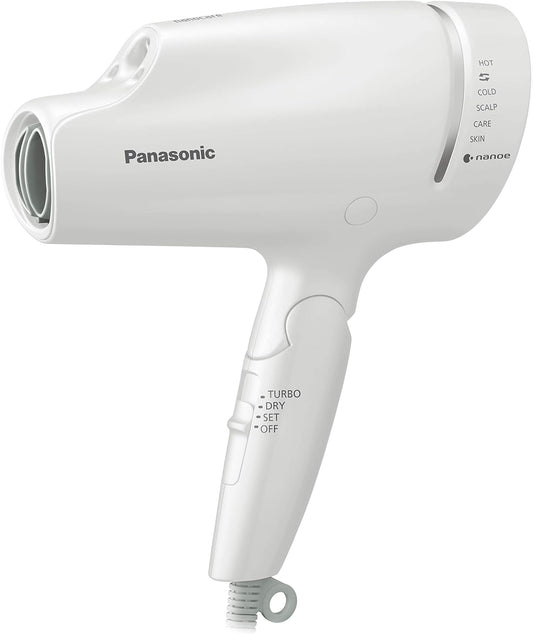 Panasonic EH-NA9B-W Hair Dryer, Nanocare, White