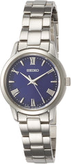 Seiko STPX049 Selection Solar, Blue Dial, Roman Numeral Placement, Sapphire Glass, Silver, Dial Color - Blue, Wristwatch, Solar Radio, Blue Dial, Water Resistant to 10 ATM