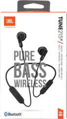 JBL Bluetooth Earphones with Microphone Remote Control TUNE215BT / JBLT215BTBLK, Open Type, USB Type-C, 2020 Model, Black, (Amazon.co.jp Exclusive)