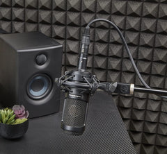 Audio Technica Audio Technica AT2035 Condenser Microphone Unidirectional/Low Cut Switch/Pad Switch/Dedicated Shock Mount Included/Recording/Home Recording/Video Distribution/Podcast/Live Comment/DTM/Black Domestic Genuine Product