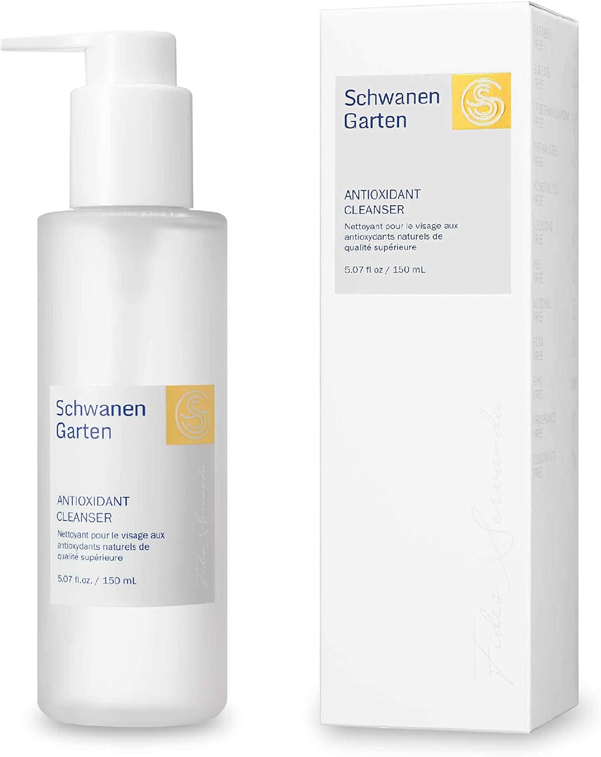 SchwanenGarten Aging Care Facial Cleanser (Japan Official) Korea Natural Vegan Cosmetics, Korea, 5.3 fl oz (150 ml)