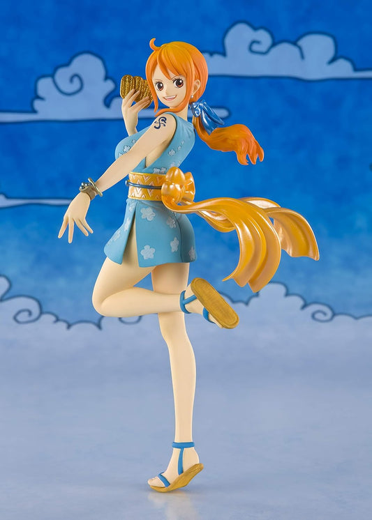 Figuarts Zero One Piece Nami, Approx. 5.5 inches (140 mm), PVC   ABS, Pre-painted Complete Figure