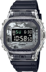 Casio G-Shock DW-5600SKC-1JF Men's Watch, Camouflage Skeleton Series, Black, Limited Model / Camouflage Skeleton Series