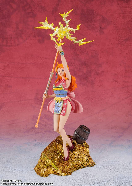 BANDAI SPIRITS Figuarts Zero One Piece Nami -WT100 Memorial 201926 by Eiichiro Oda, 100 Views of the Great Pirates - Approx. 11.0 inches (280 mm), ABS   PVC, Painted Finished Figure