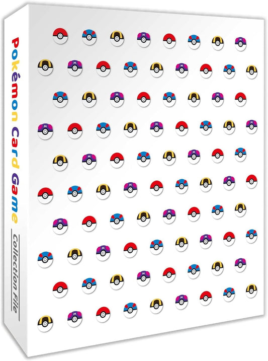 Pokemon Card Game Collection File Pokeball Design