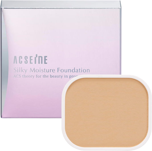 [Japanese Moisturizing] ACSEINE Silky Moisture Foundation N Refill (Powder Foundation) N30 (Healthy Natural Type)