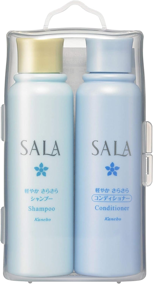 [Japanese Shampoo and Conditioner] Sara Shampoo   Conditioner Mini Size Pair Light and Smooth Sara Scent Travel Set