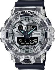 Casio G-Shock GA-700SKC-1AJF Camouflage Skeleton Series Men's Watch, Black, Limited Model / Camouflage Skeleton Series