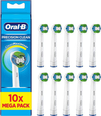 Brown Oral B Replacement Brush Basic/10 Pieces of Precision Clean EB20 – X L parallel import goods