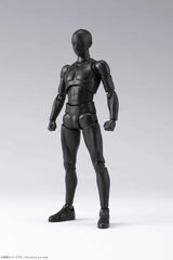 S.H. Figuarts Body-kun DX Set 2 (Solid Black Color Ver.) Approx. 5.9 inches (150 mm), ABS   PVC Action Figure