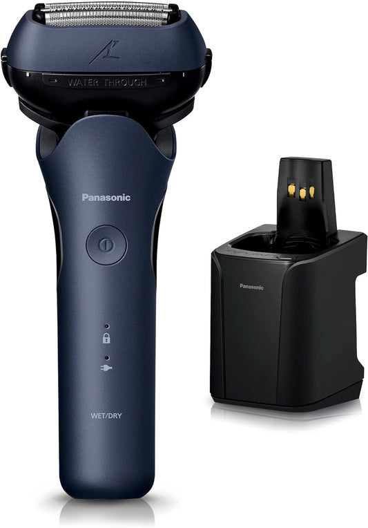 Panasonic ES-LT8C-A Men's Shaver, Lamb Dash, 3 Blades, Fully Automatic Washing Charger, Black, Bath Shaving Possible