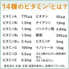 [Japanese Sports Supplements] Dear Natural Style Multivitamin 90 grains (90 days)