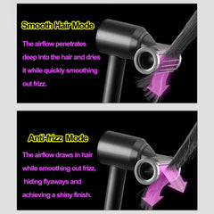 Upgraded Anti-flight Flyaway Nozzle Dyson Supersonic Hair Dryer HD01 HD02 HD03 HD04 HD08 HD15, 2 Modes 1 Styling Comb Nozzle Accessory Parts