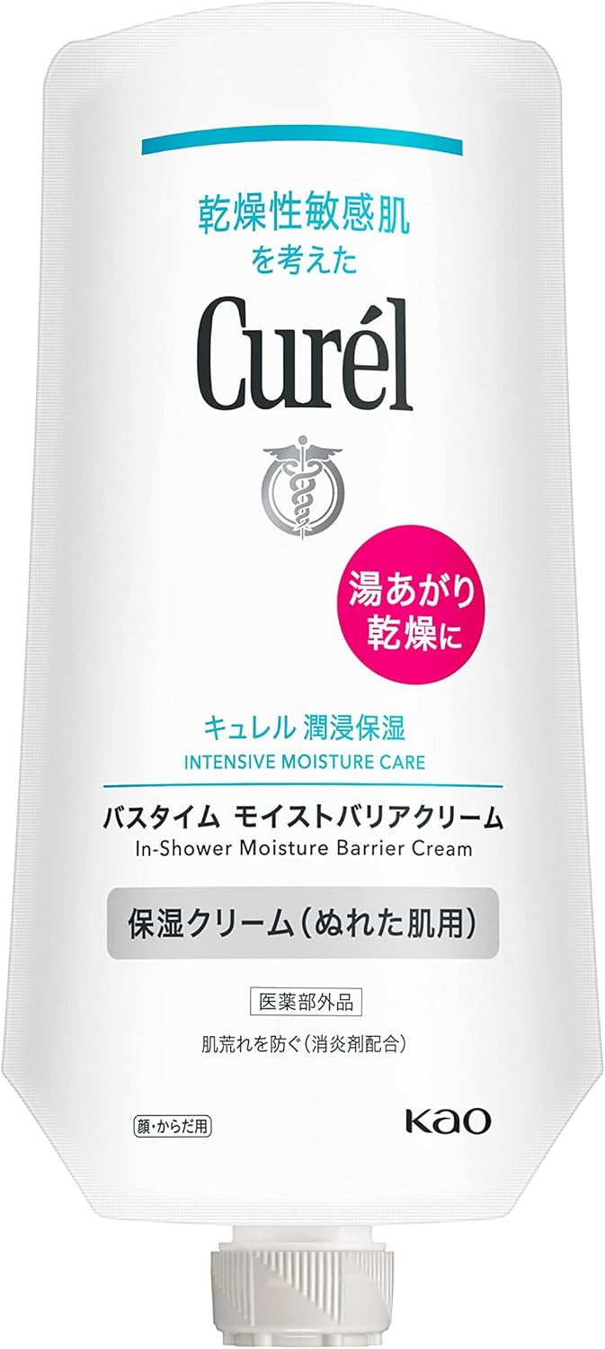 Curel Bath Time Moist Barrier Cream Refill