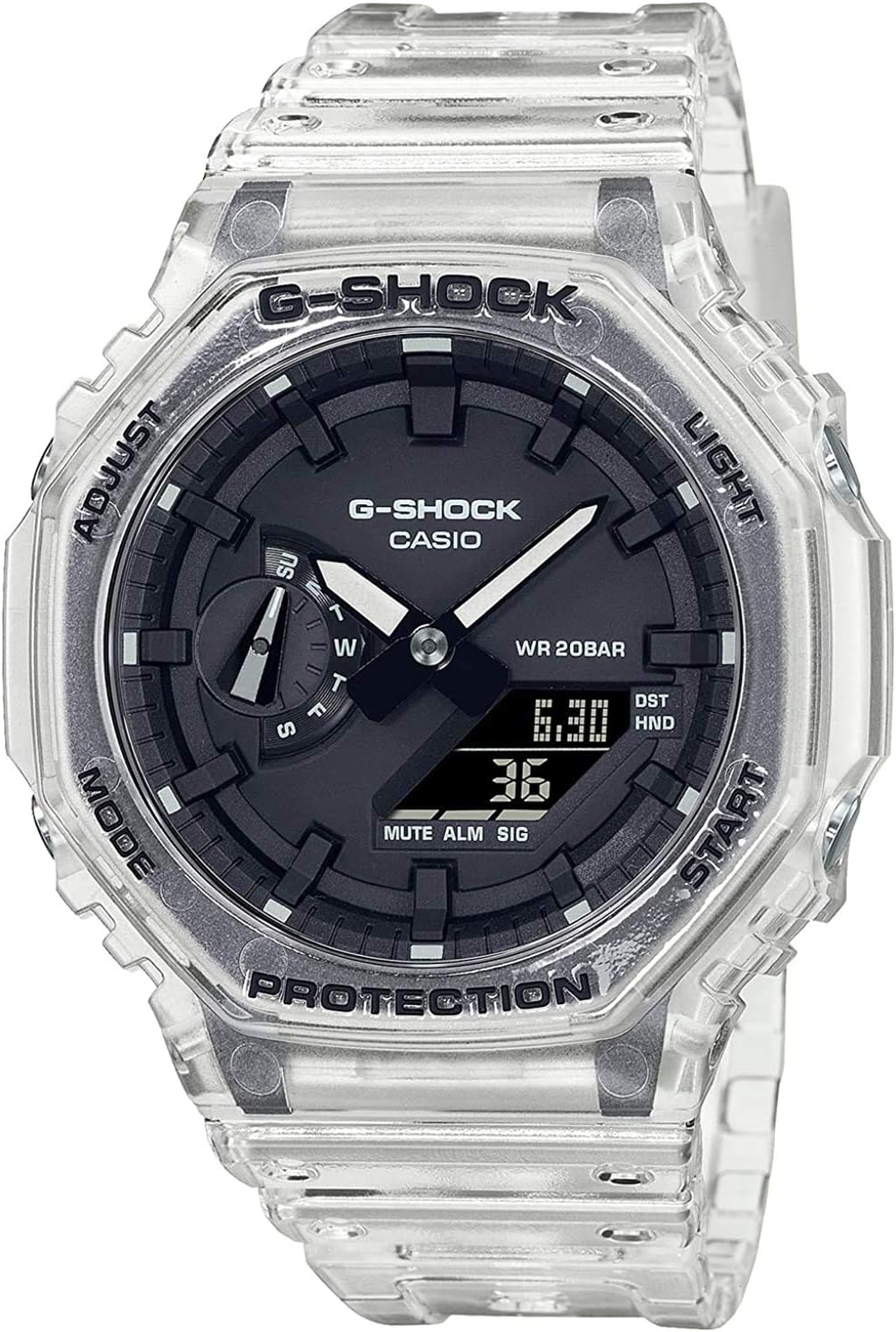 CASIO G-SHOCK Skeleton Series GA-2100SKE-7A Watch Parallel Import