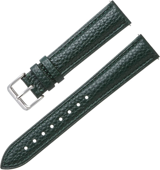 Calm Watch, Leather Strap, Genuine Leather, Grain Leather, Watch, Smart Watch, Band, Quick Release, Replacement Strap, 0.5 - 0.9 inches (12 - 24 mm), Replacement Instruction Manual Included