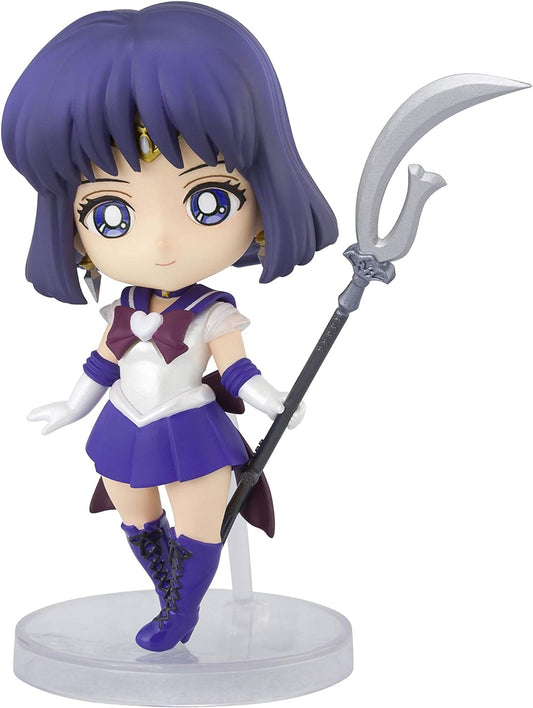 Figuarts mini Sailor Moon Super Sailor Saturn - Eternal edition, Approx. 3.1 inches (80 mm), PVC   ABS, Pre-painted Action Figure