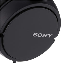 Sony MDR-ZX110 Headphones: Sealed Foldable Black MDR-ZX110 B