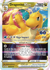 Pokemon Card Game: Pokemon GO Premier Deck Holder Collection Dragonite VSTAR