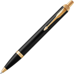 PARKER PARKER Ballpoint pen IM Black GT Medium oil-based with a pen sheath GIFT BOX SET authorized imports 1975638 V1d