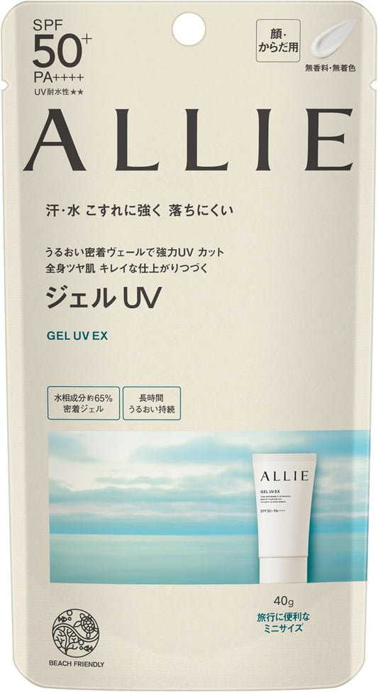 ALLIE Chrono Beauty Gel UV EX <Mini> SPF50+ PA++++ Sunscreen For face   body 40g (x 1)