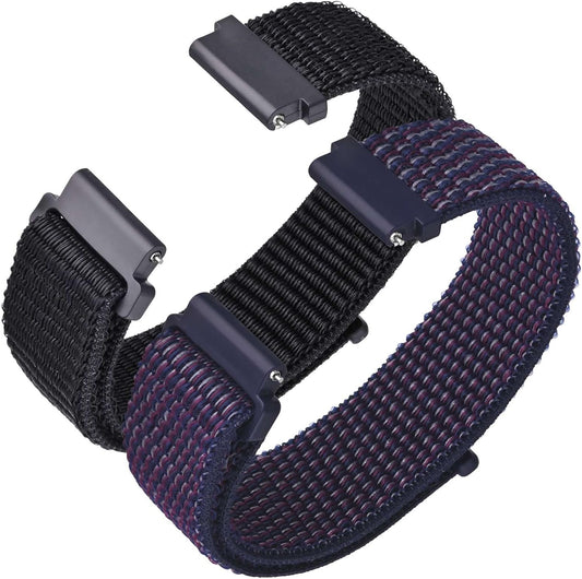 Nylon Watch Band, 0.63, 0.71, 0.75, 0.75, 0.79, 0.87, 0.87, 0.99 inches (16, 18, 19,