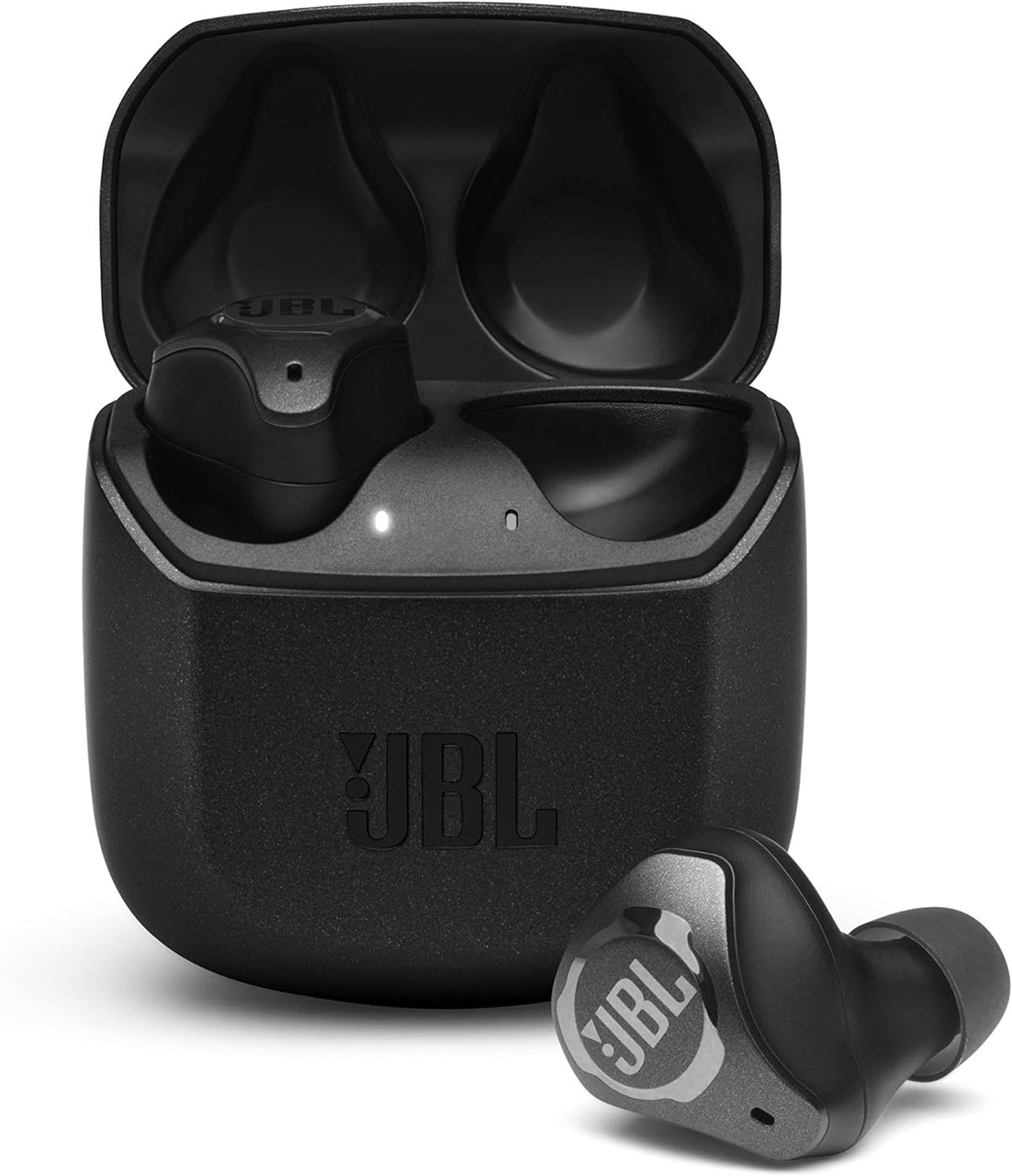 JBL CLUB PRO+ TWS Fully Wireless Earphones, Hybrid, Noise Canceling, IPX4, Bluetooth Compatible, Wireless Charging, 2020 Model, Black, JBLCLUBPROPTWSBLK