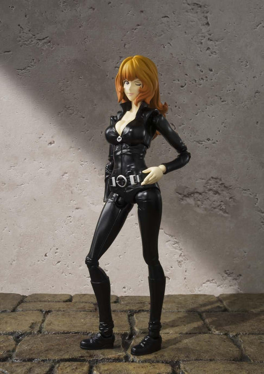 S.H. Figuarts Lupin III Fujiko Mine, Approx. 5.3 inches (135 mm), ABS   PVC Pre-painted Action Figure