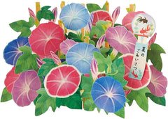 Sanrio JSP 48-3 SANRIO 111104 Message Card, Summer Card, Full of Morning Glory, Greeting Card, International Shipping Available,