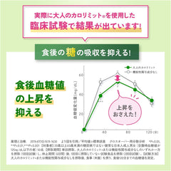 FANCL Calorie Limit for Adults, 90 Servings (30 Servings x 3 Bags), Food with Functional Claims, Includes Guidance Letter (Diet, Fat Consumption, Sugar, Fat), Reduces Absorption