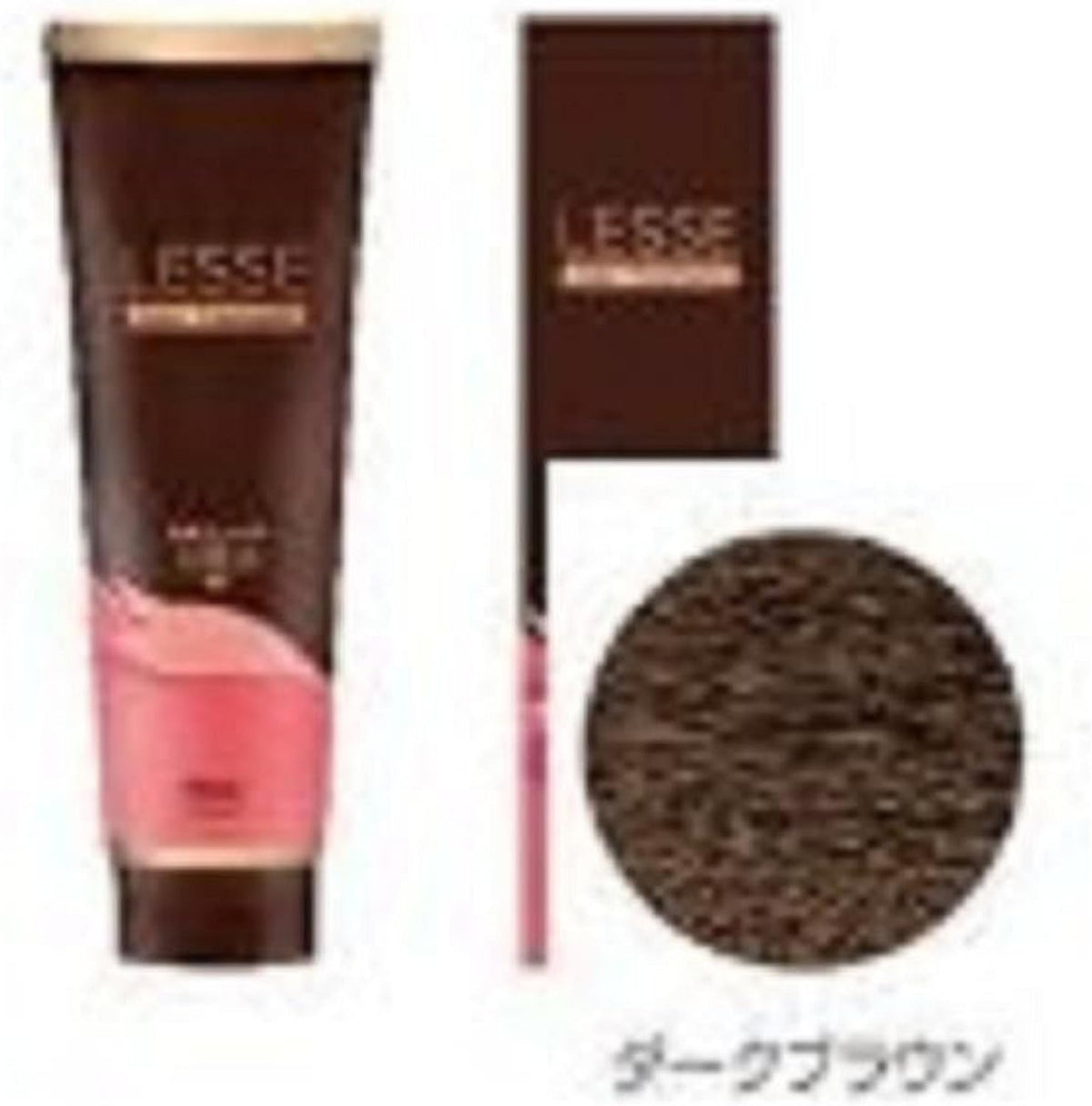 Set of 2 Hoyu Lesse Color Treatment Dark Brown 8.6 oz (245 g)