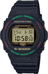 Casio 1990s DW-5700TH-1JF Men's Wristwatch, Throwback, Limited Edition / Throwback 1990s (black), G-SHOCK Single Item