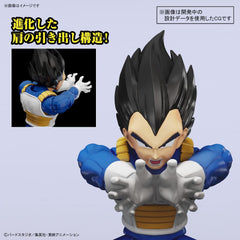 BANDAI SPIRITS Figure-rise Standard Dragon Ball Vegeta (New Spec Ver.) Color-coded Plastic Model