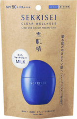 Sekkisei Clear Wellness UV Defense Milk Sunscreen 50mL Colorless 1 piece