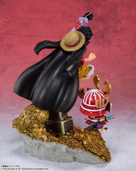 BANDAI SPIRITS Figuarts Zero One Piece Monkey D. Luffy - WT100 Commemorative, Painted by Eiichiro Oda, 100 Views of the Great Pirates - Approx. 7.5 inches (190 mm), ABS   PVC Pre-painted Complete Figure 201924