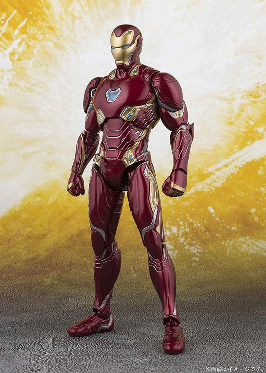 S.H. Figuarts Avengers Iron Man Mark 50 (Avengers: Infinity War), Approx. 6.1 inches (155 mm), PVC ABS Pre-painted Action Figure