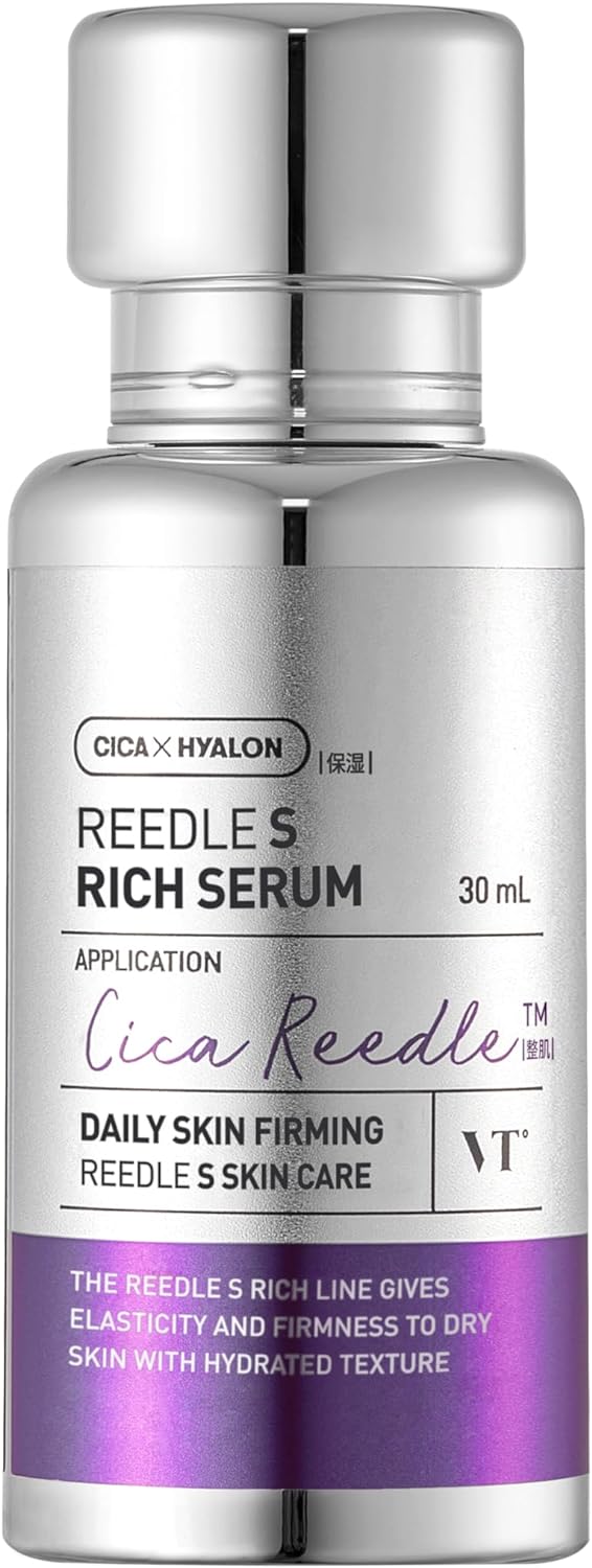 VT COSMETICS VT Reedle S Rich Serum Skincare, Hali, Elasticity, Moisturizing, Texture, Korean Cosmetics