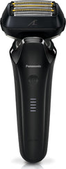 Panasonic ES-LS5A-K Lamdash Men's 6-Blade Shaver, Linear Motor, Craft Black