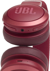 JBL Live 400BT Wireless On-Ear Headphones with Voice Control (Red)